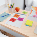 Staples - Blocs de feuillets, 3 x 3 po, collection Summer Breeze, paquet de 6-La collection Summer Breeze saura vous ravir avec ses couleurs vives