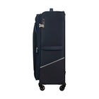 American Tourister - SummerRide Spinner Grand - marine-La doublure de ce produit a été fabriquée à partir de tissu en polyester recyclé, fabriqué à partir de bouteilles en plastique utilisées par les consommateurs