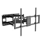 Mount-It! - Support mural pour téléviseur à mouvement complet pour écrans de 60 à 120 pouces-Profitez d'un positionnement optimal de votre téléviseur grâce à la conception dynamique à mouvement complet de ce support