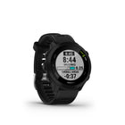 Garmin - Montre connectee Forerunner 55 - Noir-Suivez votre temps, votre distance, votre rythme et votre vitesse pendant votre course ou votre marche grâce au GPS integre.