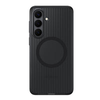 Samsung - Coque magnétique renforcée noire pour Galaxy S26+-Ses bords surélevés protègent l'écran et l'appareil photo, tandis que ses côtés rainurés améliorent la prise en main. Une couche intérieure rembourrée offre un confort d'utilisation optimal