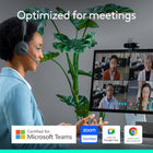 Webcam Logitech 4K Pro avec HDR et micros anti-parasite - Noir-Prise en charge de Windows Hello: équipée de capteurs optiques et infrarouges, Brio 4K assure une reconnaissance faciale rapide et sécurisée pour Windows Hello. Il suffit de regarder l’objectif de la webcam pour se connecter à Windows.