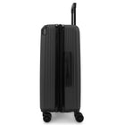 Swiss Mobility - Valsie d'enregistrement rigide 26 po de la collection JFK - Noir-Intérieur doublé avec panneau de séparation, poches pratiques et sangles de serrage pour garder le contenu organisé et en place