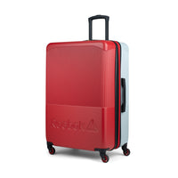 Reebok - Valise à roulettes pivotantes à coque rigide 30 po Time Out - Rouge-Roulettes pivotantes à 360° pour un déplacement fluide, silencieux et sans effort