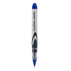 Staples - Stylos à bille roulante OptiFlow à pointe aiguille, 0,5 mm, bleus, paq./12-Le niveau d'encre est toujours visible