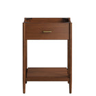 Modway - Zaire 24" Armoire de toilette de salle de bain (lavabo non inclus) - Noyer-8