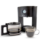 Willow - Cafetière 12 tasses - Noire-Programmation sur 26 heures