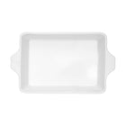 Maxwell & Williams - Boulanger rectangularire blanc Blooms - 32 x 22,5 x 7 cm-Lavable au lave-vaisselle