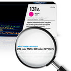 HP – Cartouche de toner LaserJet magenta 131A (CF213A)-Rendement de la cartouche (approximativement) : 1 800 pages