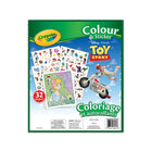 Crayola - Coloriage et autocollants - Histoire de jouets-CADEAU POUR ENFANTS : Un cadeau parfait pour les filles et garçons. Agencez-le avec un jouet pour une excellente idée de cadeau. Recommandé pour les enfants de 3 ans et plus 