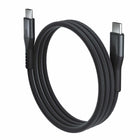 Statik - MagStack Pro Câble de Charge/Sync Magnétique USB-C vers USB-C de 3.3 pi, Noir-Recharge rapide et sécurisée. Rechargez rapidement votre cellulaire, ordinateur portable, tablette et autres appareils sans endommager la batterie