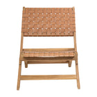 Zuo - Sunflare Chaise Lounge - Brun-Structure en bois d’acacia massif résistant aux intempéries avec tressage en rotin synthétique
