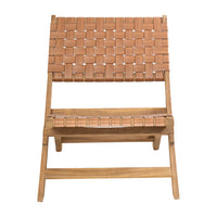 Zuo - Sunflare Chaise Lounge - Brun-Structure en bois d’acacia massif résistant aux intempéries avec tressage en rotin synthétique
