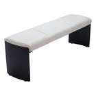 Zuo - Mur Banc - Blanc-Garantie limitée de 3 ans