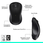 Logitech – Souris sans fil M310, noir-Garantie limitée de 3 ans sur le matériel