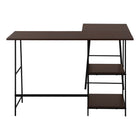 Monarch Specialties - 7590 Bureau 48 po L - Dessus Espresso De Coin/Metal Noir-6