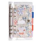 Pep Rally - Ensemble de cahier de notes à 5 onglets séparateurs - 4,92 po l x 7,68 po H - 100 feuilles - Bonjour Bestie-100 feuilles lignées pour prendre des notes