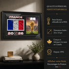Frameworth - Coupe du Monde FIFA 2026 Officielle France Cadre Drapeau et Trophée - 15 po x 24 po-8