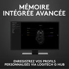 Logitech – Souris de jeu hautes performances G502 Hero (910-005469 G502)-Dimensions : 132 haut. x 75 larg. x 40 prof. (mm)