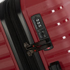Air Canada - Jasper Valise Rigide Pivotante de 28 po - Rouge-Poignée de chariot rétractable verrouillable à bouton-poussoir