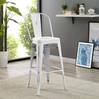 Modway - Promenade Tabouret de bar - Blanc-Un certain assemblage requis