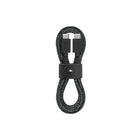 Native Union - Belt USB-C to USB-C 1.2m Cable - Cosmos Black-Une solution de charge quotidienne conçue avec la prise en charge de Power Delivery pour la charge la plus rapide jamais réalisée dans un style raffiné