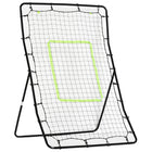 Soozier - Filet De Rebond Pour Volley-Ball - Aide D’Entraînement Baseball Lacrosse-Cadre en acier avec revêtement en poudre pour un transport facile vers les terrains d'entraînement  