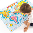 Banana Panda - Puzzle géant pour jeunes explorateurs « Que se passe-t-il dans le monde », 168 pièces, à partir de 6 ans-Les illustrations vibrantes stimulent l'imagination et la créativité tout en développant les compétences de résolution de problèmes.