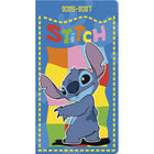 DateWorks - Planificateur de poche mensuel 2026-2027 - 3,5 po x 6,5 po - Stitch - Bilingue-Taille de 6,5 po x 3,5 po, parfaite pour la planification en déplacement