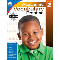 Livre numérique : Carson Dellosa - Academic Vocabulary Practice, 104807-EB, 2e année-Vous recevrez deux courriels : le premier confirmant la totalité de votre commande et le second comportant un lien de téléchargement. Vous pourrez utiliser le lien de téléchargement immédiatement ou plus tard, comme vous le voulez.