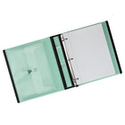 Staples - Reliure Better Binder - 1 po - menthe-Les anneaux en D se ferment solidement, permettant aux pages de se tourner facilement
