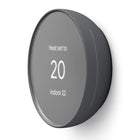 [PRÉVENTE] Google Nest Thermostat - charbon-Conserver: Il peut s'éteindre lorsque vous quittez la maison, de sorte que vous ne gaspillez pas d'énergie sur une maison vide