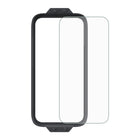 AXS - ARMORGlass Pro Protecteur d'écran avec plateau d’installation pour Apple iPhone 15 / iPhone 16-Surface dure 9H