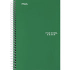 Five Star - Cahier à 2 sujets de qualité supérieure - 9-1/2 po x 6 po - 80 Feuilles - Couleurs assorties-Spirale sans accroc