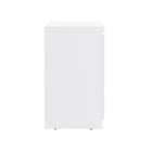 Manhattan Comfort - Buffet moderne Griffin 62" à 4 portes - Blanc-Assemblage à domicile requis Tout le matériel inclus