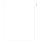 Apak - Onglet alphabétique Apak -  Lettre B -  blanc -  8 1/2 po x 11 po -  coupe 1/26 -  non perforé -  25 par paquet-Onglets d'index et de juridique