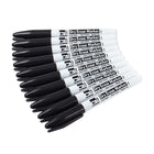Charles Leonard Kit de 90 pièces pour tableau blanc effaçable à sec : pochettes, chiffons et marqueurs, format poche avec pointe ogive, noir.-Les pochettes sont dotées d'une ouverture latérale qui permet d'insérer et de retirer facilement des documents.