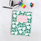 Emily Ley - Simplified Agenda scolaire hebdomadaire/mensuel 2026-2027 - 11 po H x 9 po l - Savannah Blooms - bilingue-La reliure à double spirale dorée résiste aux accrocs et reste à plat pour une utilisation facile.