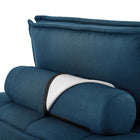 Modway - Saunter Touffe Tissu Chaise sans accoudoir - Azure-Capacité du poids de la chaise : 300 lb