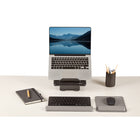 Fellowes - Repose-poignet pour souris Breyta avec coussin HEX - Gris-Fabriqué avec 69 % de contenu recyclé post consommation et entièrement recyclable grâce au programme de reprise de Fellowes