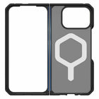 UAG - Étui Fold pour Pixel 10 Pro Fold – Cendre/Noir-Design à charnière ouverte : assure une utilisation optimale du téléphone. Structure en deux pièces conçue avec précision qui s’emboîte solidement (adhésif inclus pour fixer l’appareil à l’étui)