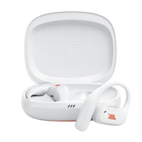 JBL - Endurance Zone Casque de sport ouvert sans fil - Blanc-Livré avec le technologie JBL OpenSound