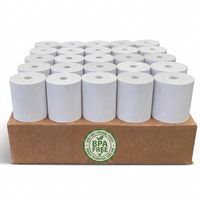Eddie pis - Rouleau de papier thermique - 3-1/8 po x 200 pi - Paquet de 100 (Sans BPA)-Rouleaux de papier thermique - blanc