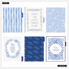 The Happy Planner - Planificateur daté grand format 2026–2027 à reliure à disques - 11-1/2 po x 10-1/4 po - Bleus champêtres-8