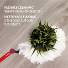 Vileda - Flex & Catch Recharges de plumeaux - Paquet de 10-Des fibres soyeuses avec un design 360 degrés qui nettoient tout autour