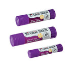 Charles Leonard - Bâtons de colle - Class Pack - 0,28 oz - Violet - 2 paquets de 30-L'applicateur pratique de style rouge à lèvres fournit une application soignée et propre de la colle