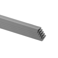 WeatherTech - Améliore l’adhérence dans les escaliers avec StairEdge - 29.5 po - Gris - Paquet de 5-Le revêtement StairEdge est idéal pour les escaliers intérieurs en bois, en carrelage, en pierre, en béton ou en métal, qu’ils soient résidentiels ou commerciaux.