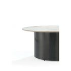 Manhattan Comfort - Table basse moderne glamour Alondra 31,49 po - Noir-Design élégant et raffiné pour sublimer votre environnement de vie