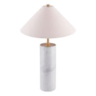 Zuo - Ciara Lampe de table - Beige/Blanc-Garantie limitée de 3 ans