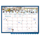 MotherWord - Ultime calendrier familial de luxe pour réfrigérateur 2026-2027 - 13 1/2 po H x 18 po l - anglais-Le papier amélioré résiste aux taches d'encre